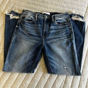 KanCan Dark Blue Denim Jeans